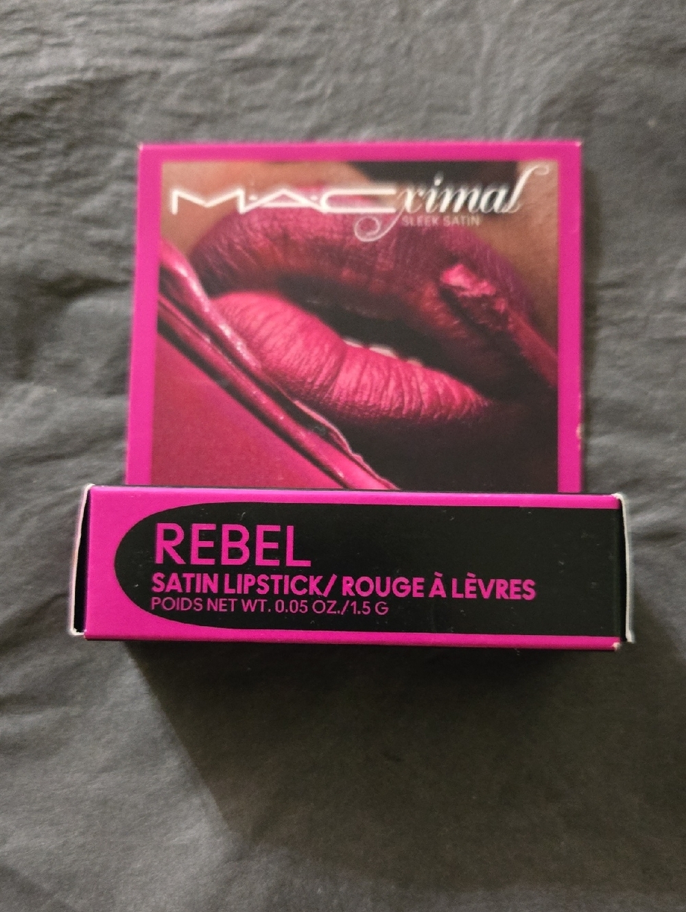 MAC Cosmetics Rebel Satin Lipstick - Shade Sleek Satin